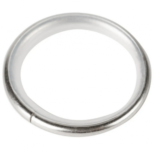 Кольцо DIY 28мм круглое Хром глянец 57061 (10шт/уп) (28.50.200)
