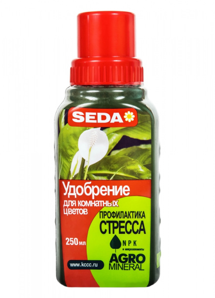 Удобрение д/комнатных цветов SEDA "Профилактика стресса" (0,25л)