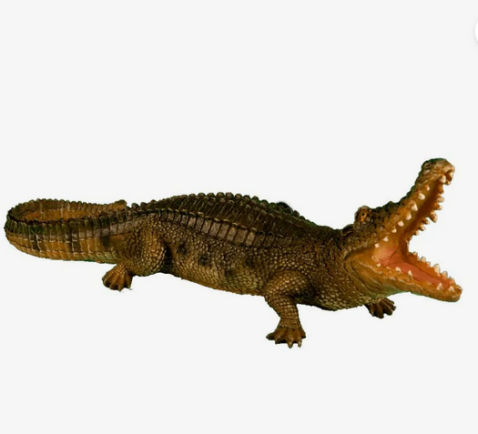 Фигура садовая Крокодил маленький новый 12757