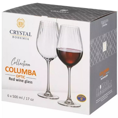 Набор бокалов д/вина COLUMBA OPTIC (6шт) 500мл БСС0361