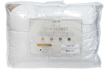 Одеяло Cleo Silk Secret 250 (175*210см) 175/001-SEC
