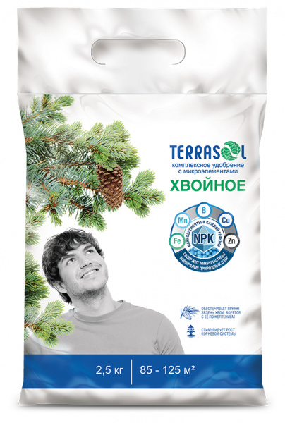 Удобрение тукосмесь Хвойное (2,5кг) TerraSol