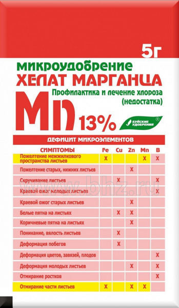 Хелат марганца (5гр) 431271