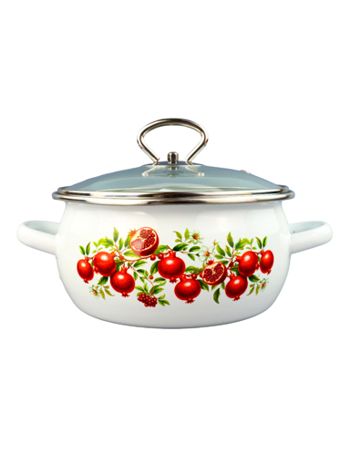 Кастрюля (4,0л) Королевский гранат BON524
