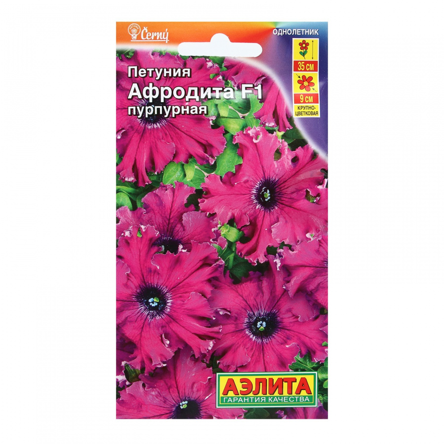 Петуния Афродита F1 пурпурная (Аэлита)