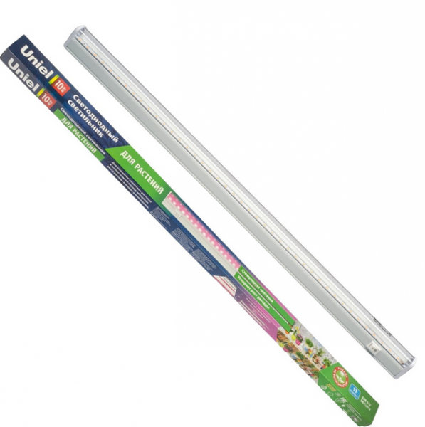 Св-к для растений LED линейн Uniel ULI-P20-10W/SPSB IP40 WHITE 550мм