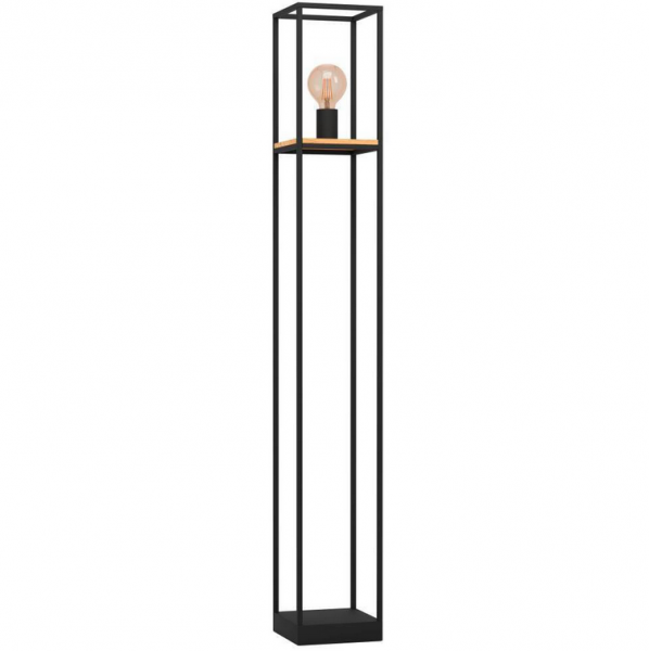 Торшер - LIBERTAD 1*40W E27 сталь черн/корич Eglo 99798+лампочка*